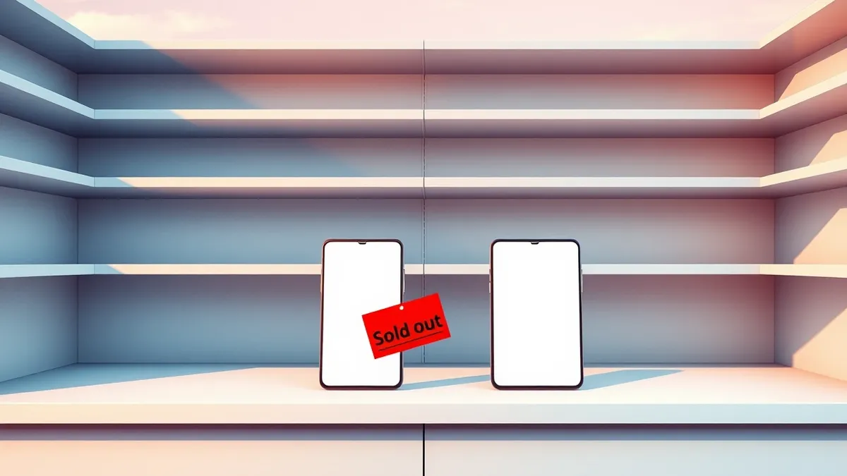 iPhone Duo sold out through January; staff tell walk-ins to pre-order to avoid empty shelves on launch